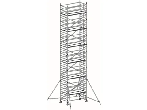 rolsteiger,reik H 13,4m,steiger H 12,64m,6platform(s),m. luik