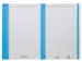 Ruiterstrook Elba Nr 8 138x6mm lateraal blauw 10 vel