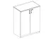 armoire de bureau,HxlxP 1155x800x445mm,MS-gris foncé