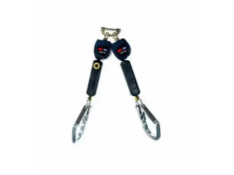 3M DBI-SALA Nano-Lok 3101298 zelfintrekbare reddingslijn, dubbellijns,