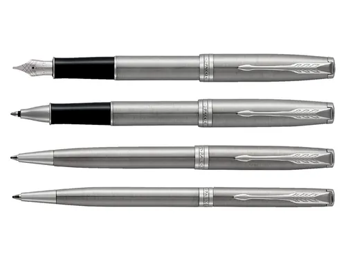 Rollerpen Parker Sonnet Stainless Steel CT Finish Fijn