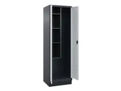 schoonmaakkast,HxBxD 1950x600x500mm,links 4vakken