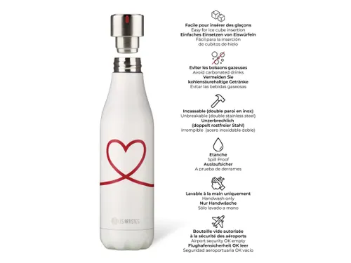 Thermosfles Les Artistes Paris 500ml Love