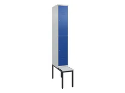 Dubbeldekse dekenkist,HxBxD 2120x300x815mm,1x2vak.,vak B 300mm