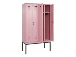 locker voor scheiding van kleding,HxBxD 2120x1200x500mm,4vak