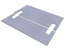 onderlegplaat,v. palletstelling,BxD 209x198mm,staal verzinkt