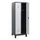 schoollocker,HxBxD 1630x600x500mm,2vak,vak B 300mm,cil.-slot,voeten