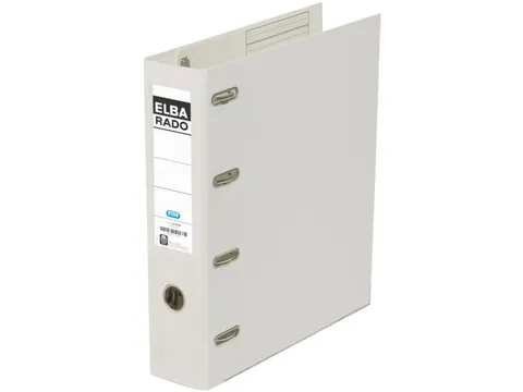 Rado Plast ordner met dubbel mechaniek, rug 8 cm