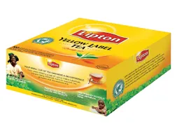 Thee Lipton yellow label met envelop 100x1.5gr