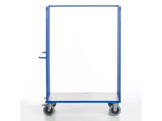 pakketwagen,draagverm. 600kg,laadvl. LxB 1200x800mm,houtetage,RAL5010 - 1
