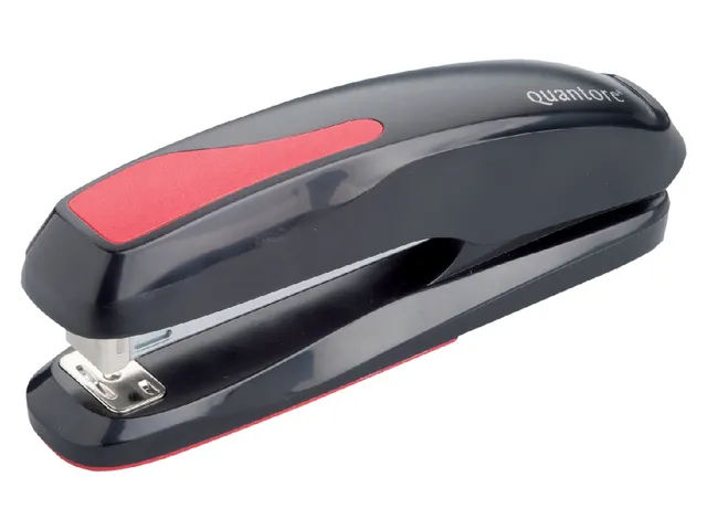 Nietmachine Quantore basis fullstrip 20vel 24/6 zwart