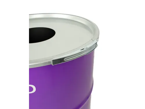 The BinBin Afvalbak Statiegeld met inwerpopening 200 Liter Paars