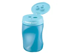 Puntenslijper STABILO Easy 4502 3 in 1 rechtshandig blauw
