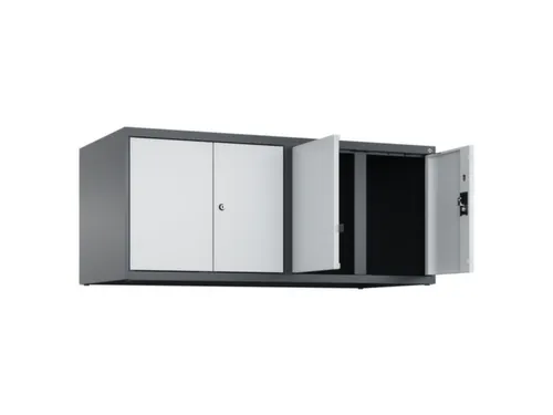 opzetkast,v. locker voor scheiding van kleding,4vak.,vak B 300mm
