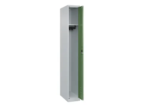 locker,HxBxD 1850x250x500mm,1vak,vak B 250mm,cil.-slot,staand op vloer