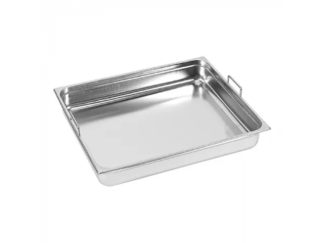 Caterchef Gastronorm bak RVS met greep 2/1 GN 65mm