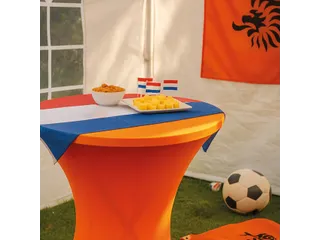 Tafelrok BRASQ voor statafel 80cm oranje - 17
