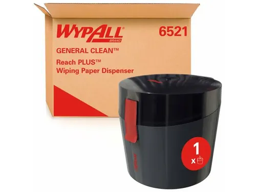 WypAll Reach Plus Centrefeed Dispenser zwart