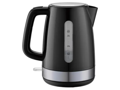 Waterkoker Inventum 1.7 liter zwart met rvs