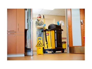 Rubbermaid Healthcare reinigingswagen zwart - 5