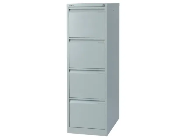 hangmappenkast HxBxD 1321x413x622mm 4hangmappenframes grijs