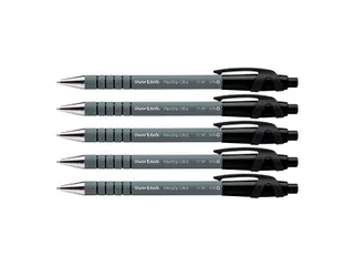 Balpen Paper Mate Flexgrip Ultra medium zwart blister à 5 stuks - 3