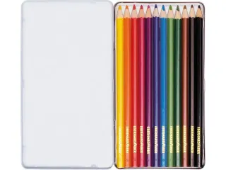 Kleurpotloden Eberhard Faber Classic metaaletui a 12 stuks - 4