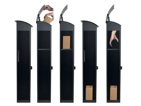 Dropbox Helsinki voor postpakketten