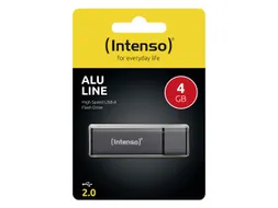 Intenso Usb Stick 2.0 4gb Antraciet