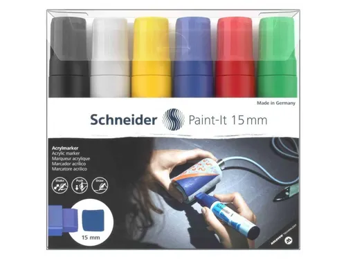 Acrylmarker Schneider Paint-It 330 15mm etui 6st.