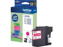 LC-221MBP Magenta Inktcartridge 260 pagina's