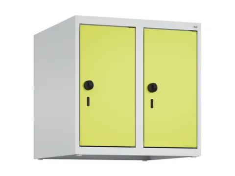 opzetkast,v. locker,2vak.,vak B 250mm,HxBxD 500x500x500mm,vleugeldeur