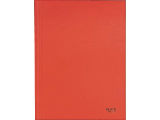 Recycle klepmap uit karton A4 rood