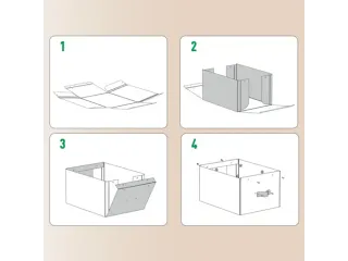 Leitz Puro Opbergdoos met deksel medium 17L set van 2 zwart - 6