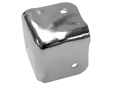 Bescherming Voor Luidsprekerbehuizing, WIT Metaal, 38x38mm x 90°