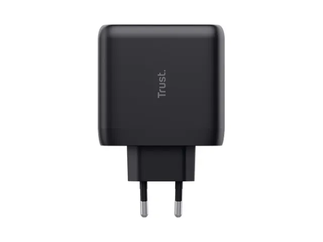 25380 TRUST Maxo Voedingsoplader 65 W USB-C 2 poorten zwart