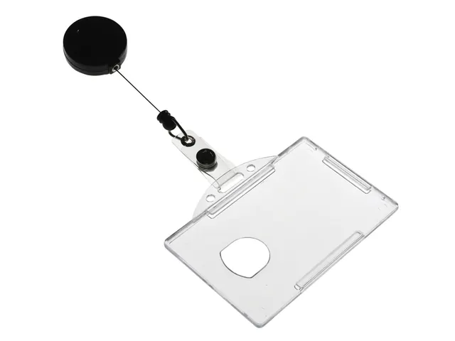 Pashouder Europel open met afroller 54x85mm