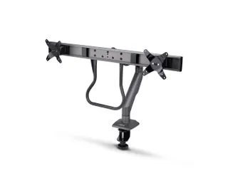 Desk Mount Dual Monitor Arm Tot 27 Inch Crossbar - 1