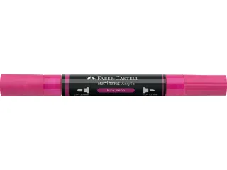 Acrylmarker Faber-Castell Multimark 253 pink neon - 4