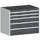 ladekast,HxBxD 800x1050x750mm,5lade(n),lade voor zware lasten