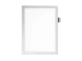 Durable 4989 Duraframe magnetic Note A4 Zilver - 1