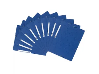 Elastomap glanskarton 400 3 klep blauw - 7
