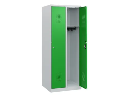schoollocker,HxBxD 1530x600x500mm,2vak,vak B 300mm,cil.-slot