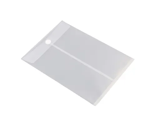 Enveloptas HF2 A4 240x335mm staand PP transparant wit