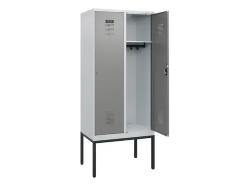 schoollocker,HxBxD 1950x800x500mm,2vak,vak B 400mm,cil.-slot