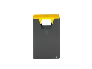 afvalverzamelaar,60l,HxBxD 825x500x250mm,2opening(en),binnenbak staal - 1