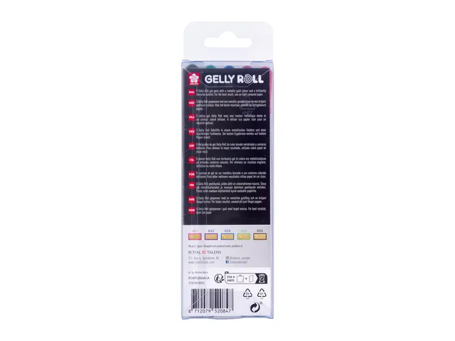 Gelschrijver Sakura Gelly Roll 0.7mm Gold Shadow 5 stuks
