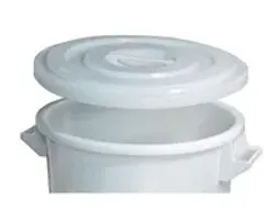 OUTLET Deksel Voor Ton 50 Liter Wit