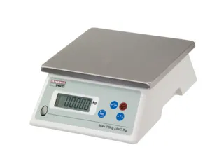 tafelweegschaal,niet ijkbaar,platform BxD 210x190mm,RVS - 1