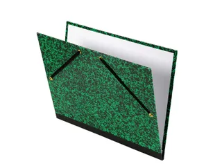 Tekenmap Canson Studio Annonay elastieksluiting 370x520mm groen - 1